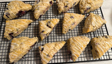 Load image into Gallery viewer, Blueberry Lemon Scones