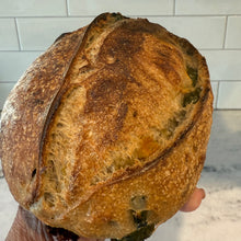 Load image into Gallery viewer, Jalapeño-Cheddar Sourdough Bread