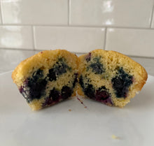 Load image into Gallery viewer, GF Blueberry Lemon Muffins (10 Muffins)