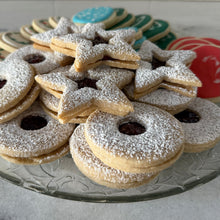 Load image into Gallery viewer, Linzer Holiday Cookies (Box)
