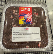 Load image into Gallery viewer, Flourless Chocolate Candy-Cane Brownies