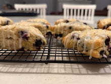 Load image into Gallery viewer, Blueberry Lemon Scones (Special Order)