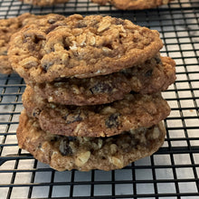 Load image into Gallery viewer, Raisin the Bar (dozen frozen cookie dough balls)