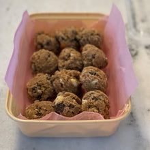 Load image into Gallery viewer, Don't Worry, Be Nutty (dozen frozen cookie dough balls)