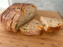 Load image into Gallery viewer, Jalapeño-Cheddar Sourdough Bread

