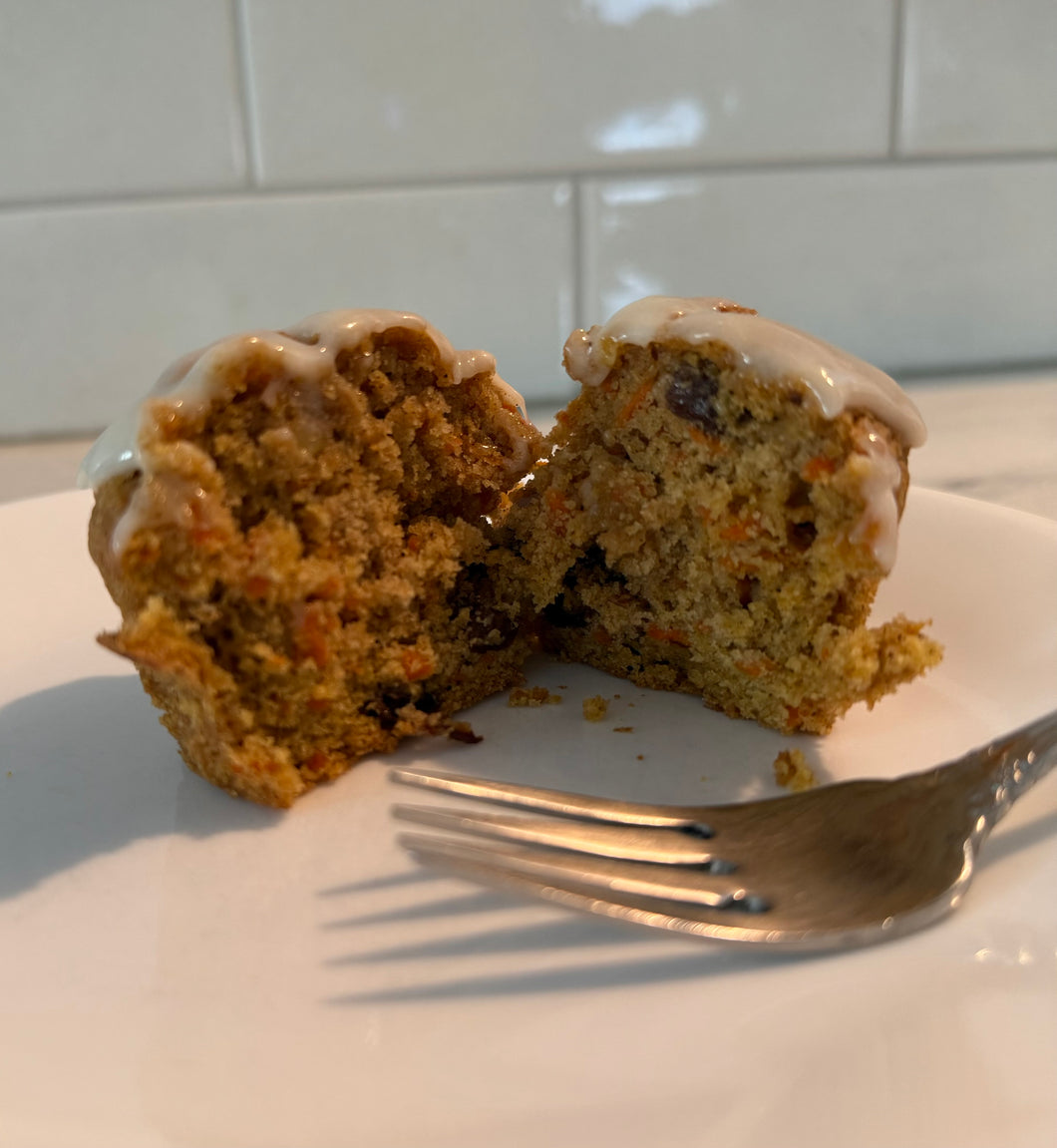 GF Carrot, Nut and Raisin Muffins (10 Muffins)