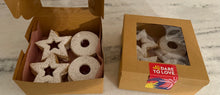 Load image into Gallery viewer, Linzer Holiday Cookies (Box)
