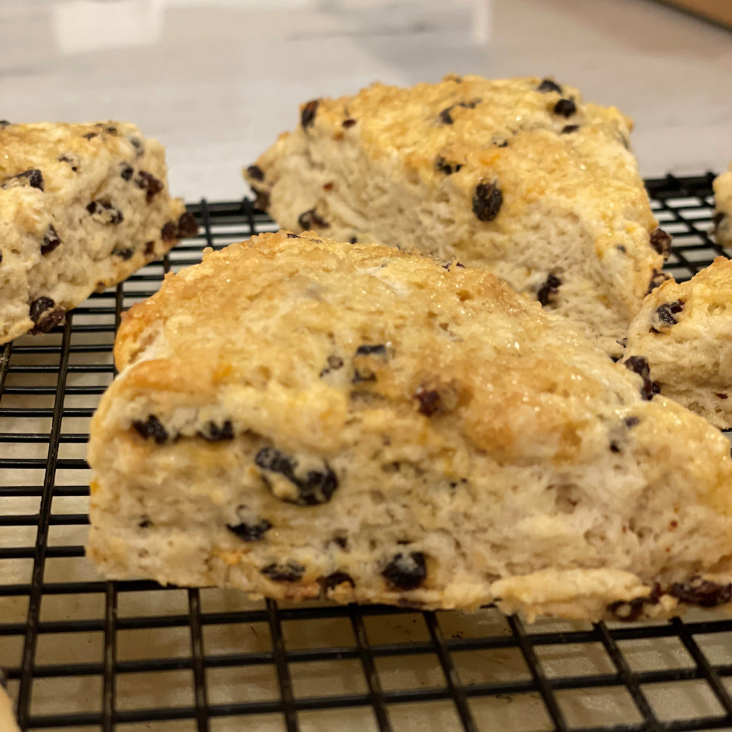 Orange You Beautiful! (Orange Currant Scones)